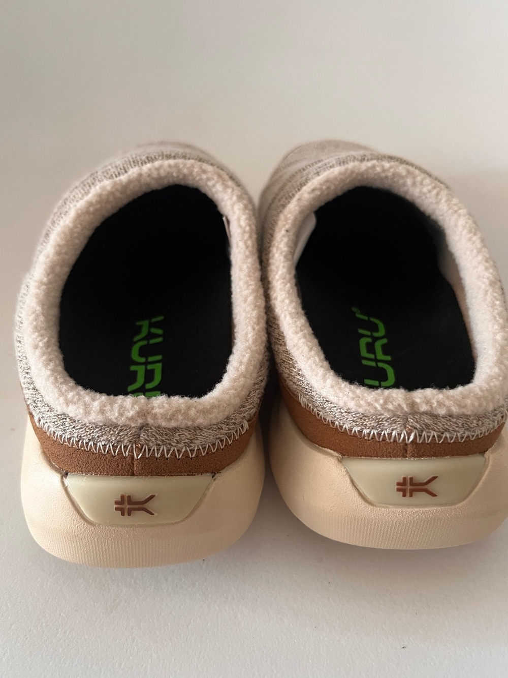 KURU Draft 2 Recovery Mule Slippers Women's Size 6 Medium NWOB Oatmeal Heather - Picture 7 of 16